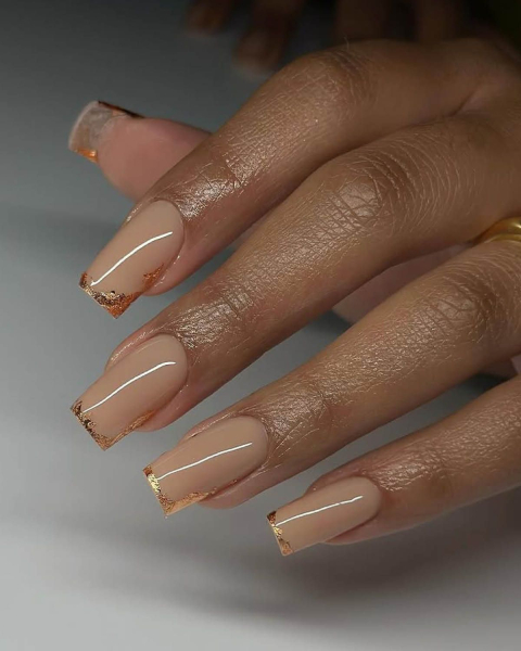 nude nails by dovenailsbysharon
